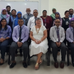 Leadership Development workshop for the Senior Administration at Maldives National University, 2017